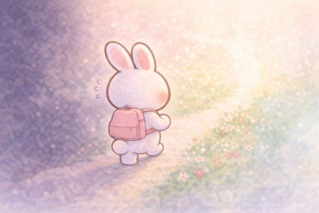 うさぎの道を歩む