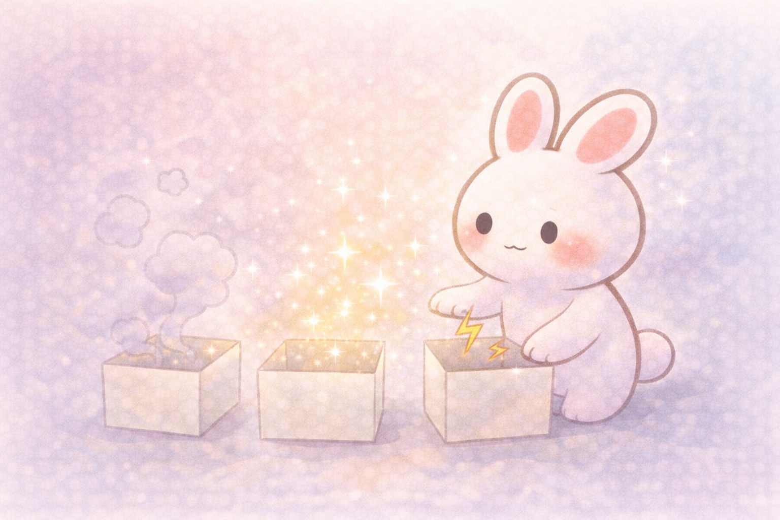 白いうさぎゆの